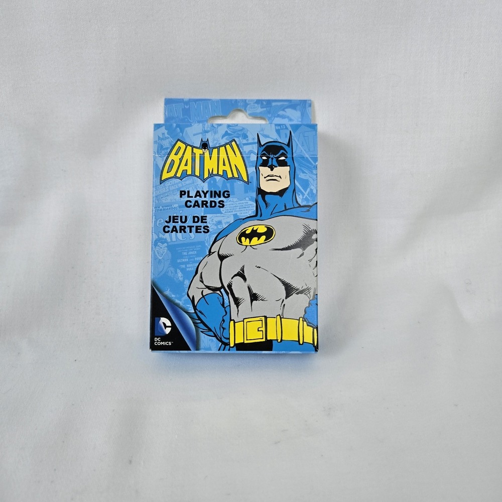 DC Comics Retro Batman‎ Themed Playing Cards Poker Deck 52 cards NEW